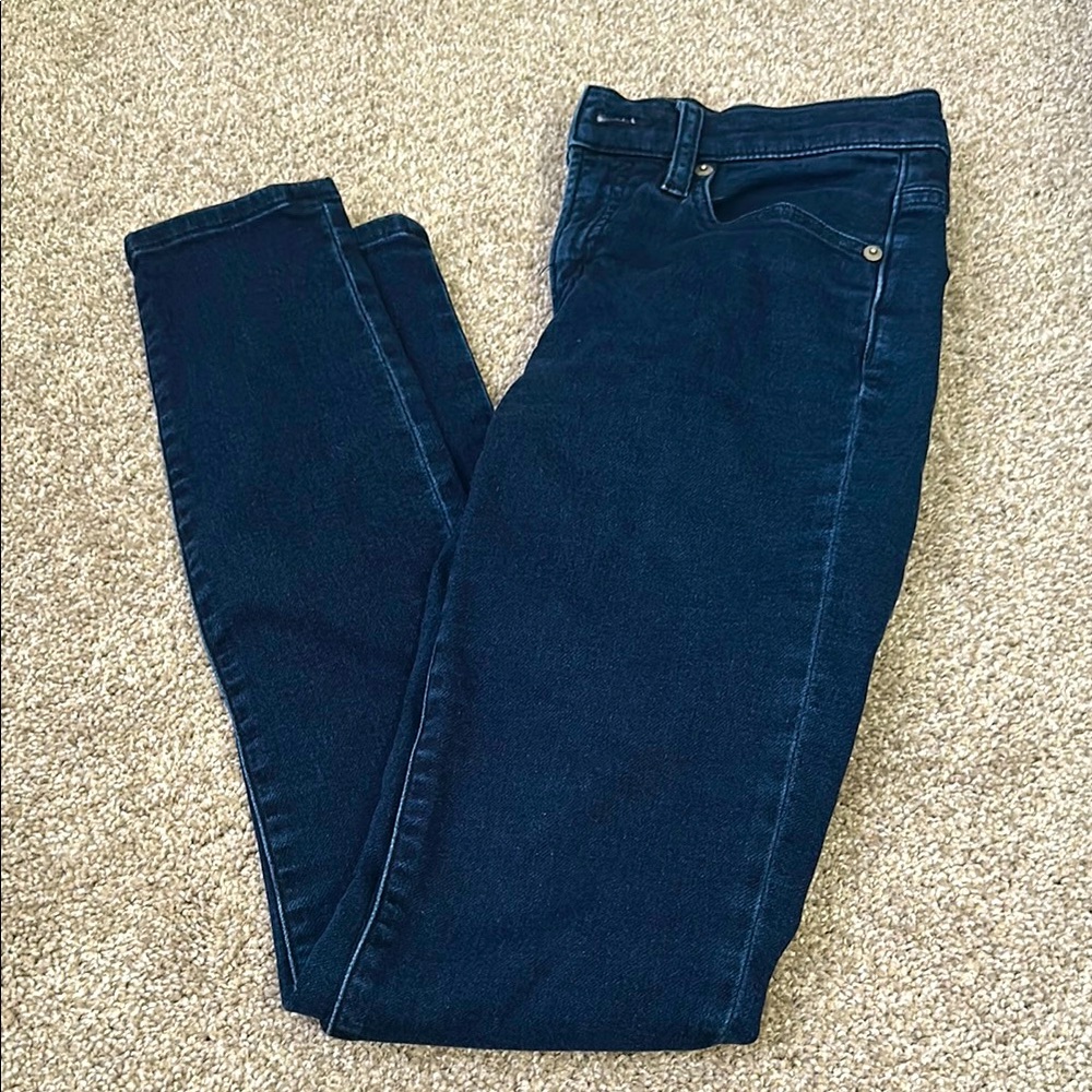 J. Crew Blue Skinny Jeans Stretchy Modern Fit